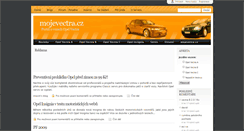 Desktop Screenshot of mojevectra.cz